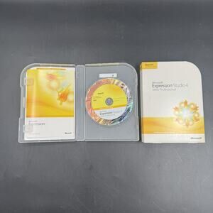 MS Microsoft Expression Studio 4 Web Professional Full English DVD